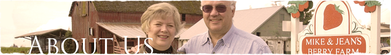 Mike and Jean at the Skagit Valley Family Farm